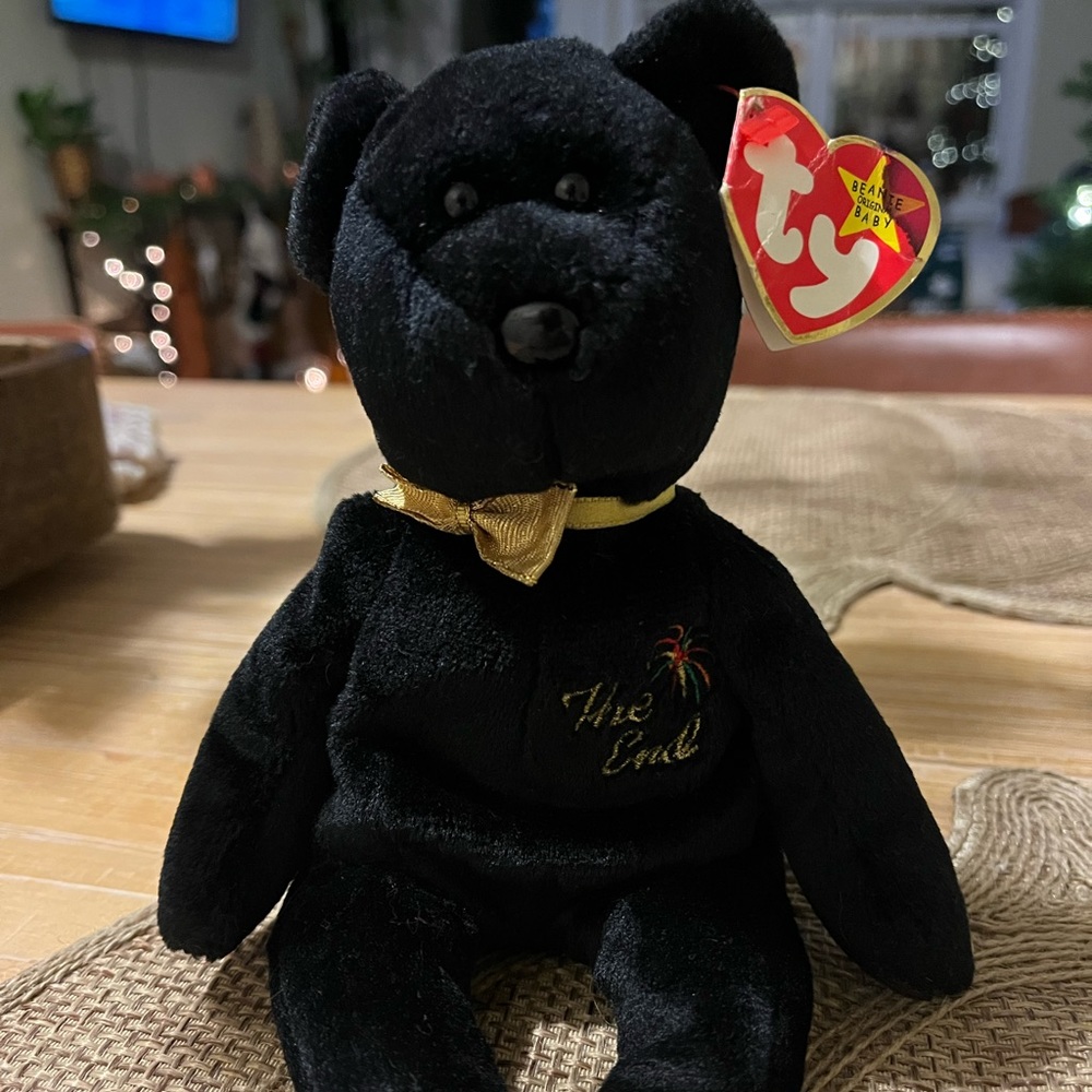 "The End" Beanie Baby 💕